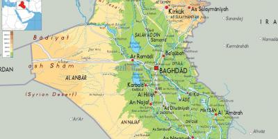 地图图伊拉克地理